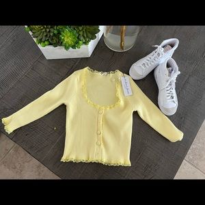 For love and lemons sweater Size XS